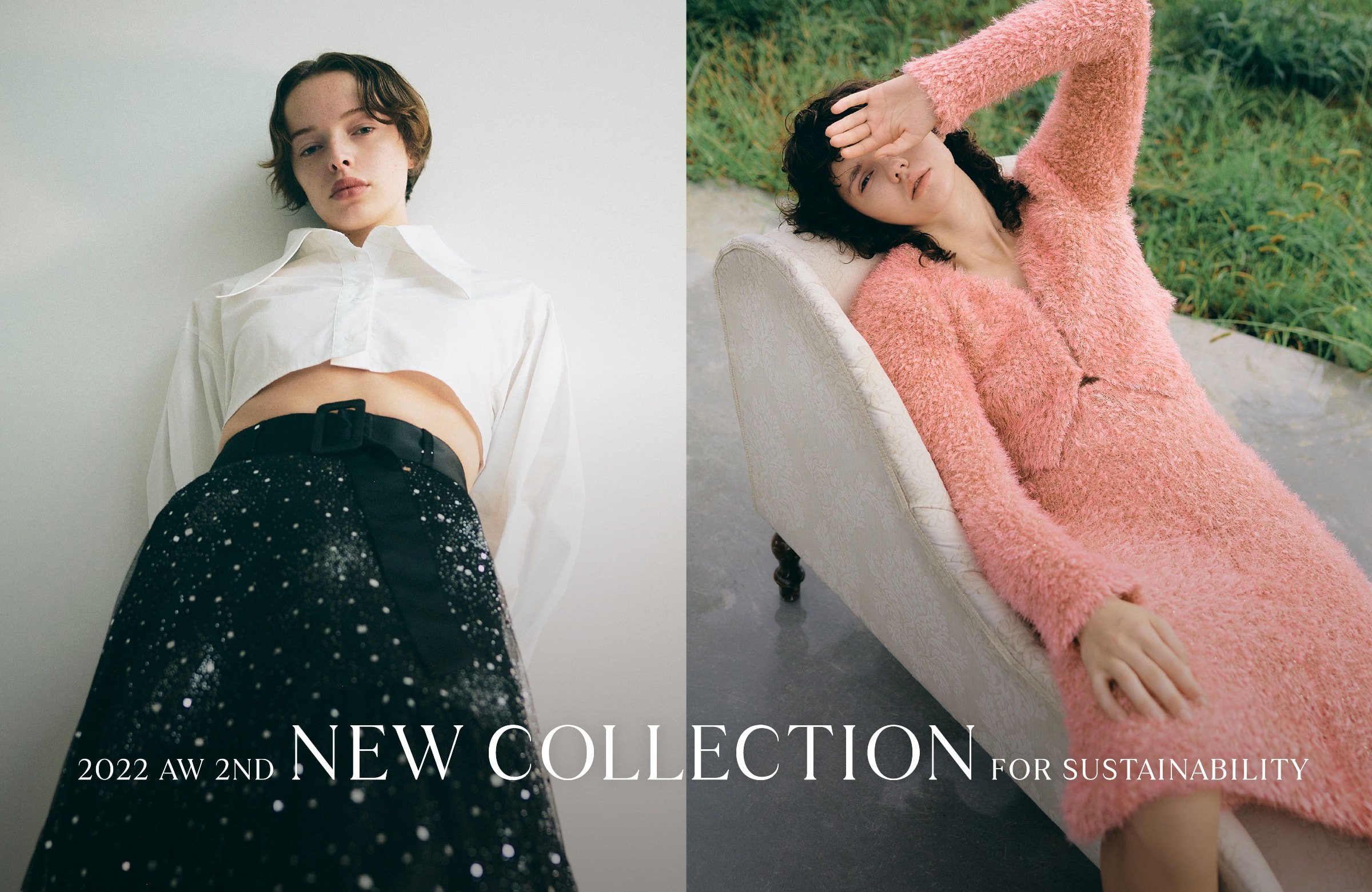 2022 AW 2ND NEW COLLECTION FOR SUSTAINABILITY