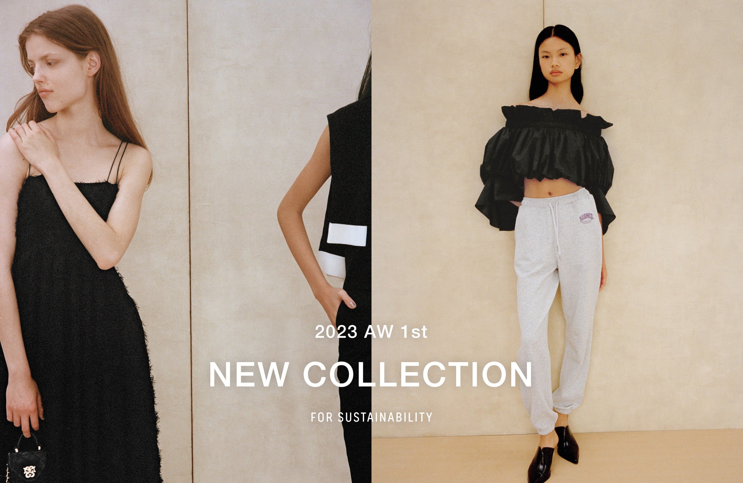2023 AW 1ST SNIDEL COLLECTION FOR SUSTAINABILITY