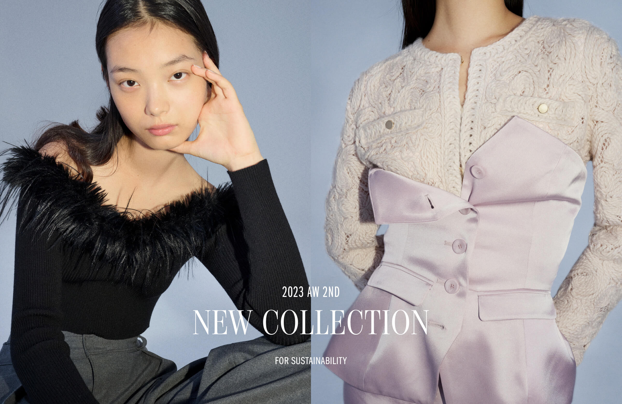 2023 AW 2ND SNIDEL COLLECTION FOR SUSTAINABILITY