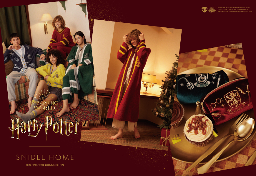 WIZARDING WORLD Harry Potter SNIDEL HOME 2023 WINTER COLLECTION