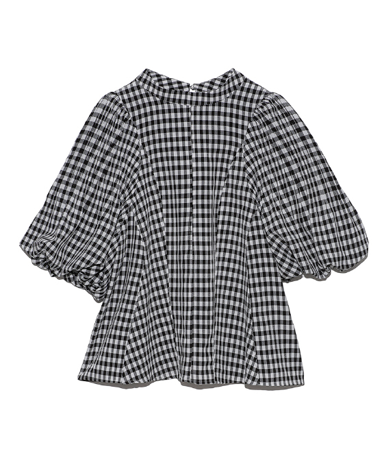 Puff Pleated Blouse
