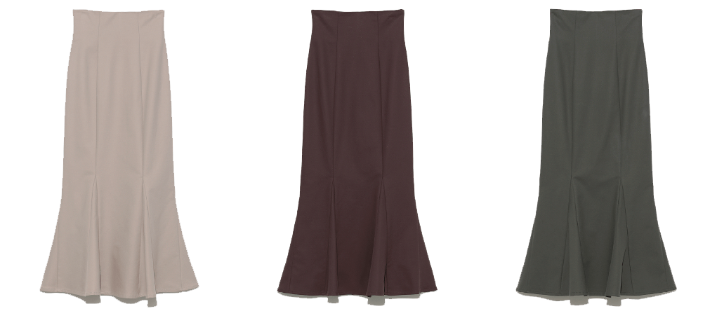 High Waist Tight Hem Flare Skirt 12,100yen