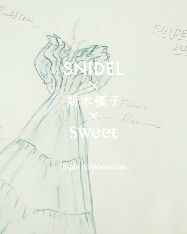 SNIDEL and sweet Collaboration #40 SNIDEL × YUKO ARAKI × sweet