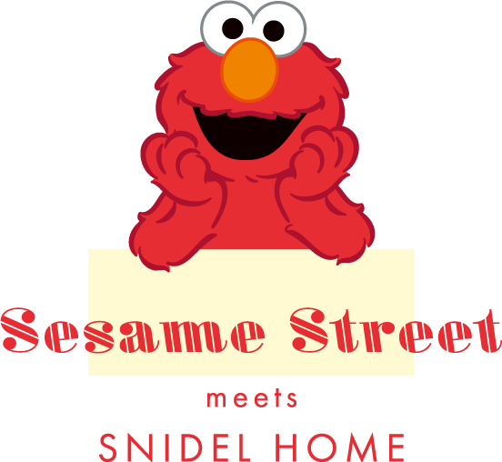 Sesame Street meets SNIDEL HOME